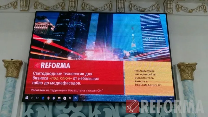 LED-экран для ресторана «Астана», п. Мерке