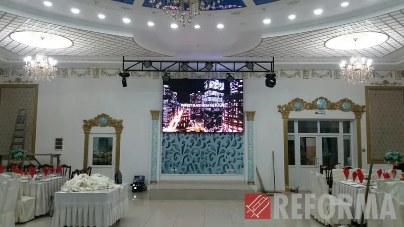LED-экран для ресторана «Астана», п. Мерке