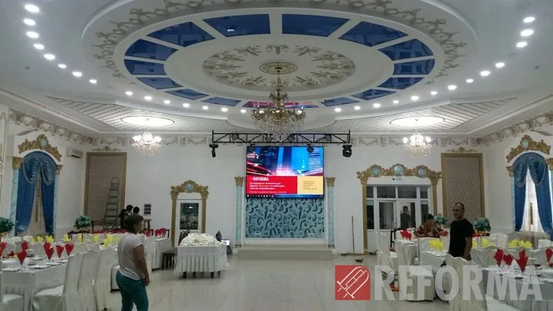 LED-экран для ресторана «Астана», п. Мерке