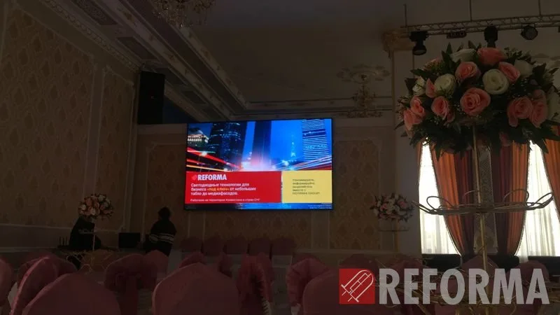 LED-экран для ресторана «Тау Жылы»