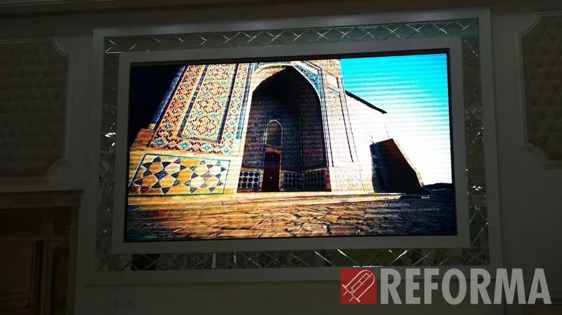 Светодиодный LED-экран P5 для ресторана «Казахстан»