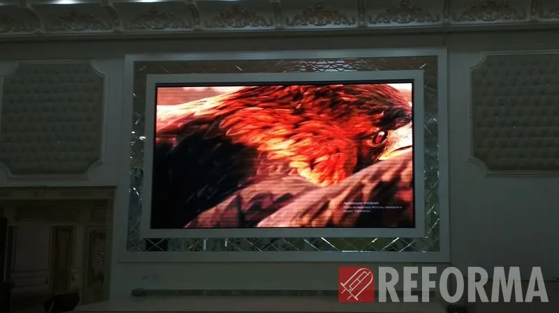 Светодиодный LED-экран P5 для ресторана «Казахстан»