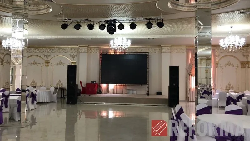 Светодиодный LED-экран Р5 для банкетного зала «Салтанат Сарайы»