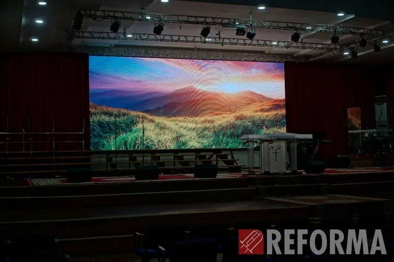 LED экраны для церкви «Источник Жизни» в Алматы