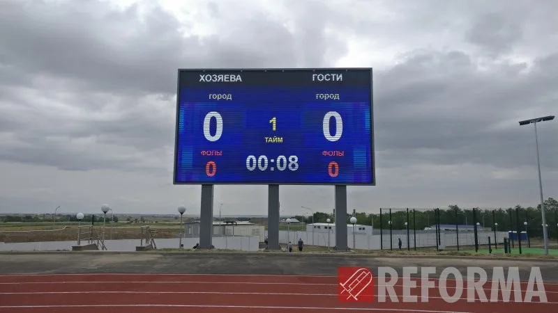 LED экраны для Спортивного комплекса «Үшқоңыр», Шамалган