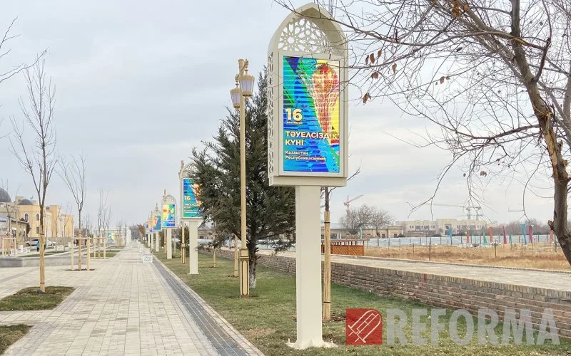 Сеть led экранов в Туркестане