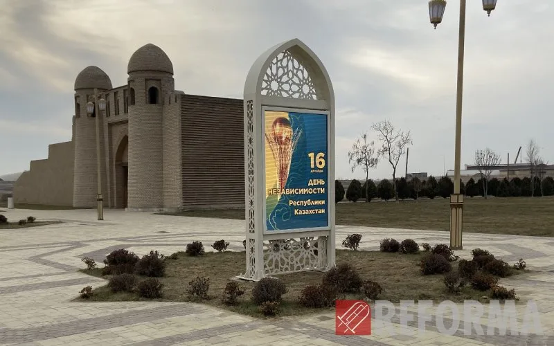 Сеть led экранов в Туркестане
